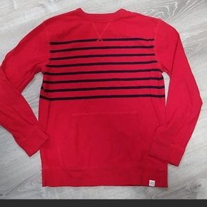 GAP Kids Striped Sweater Pullover with Front Pocket